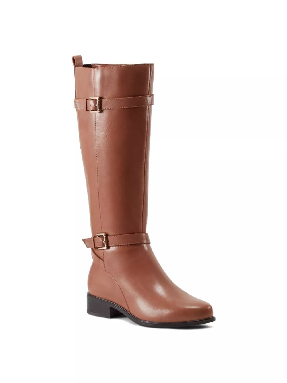 270$ Rockport Leather Harper Waterproof Casual Boots Women's Size 5 US Brown